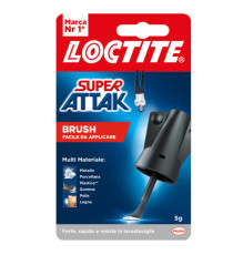 Colla Super Attak Easy Brush - 5 gr - trasparente - Loctite
