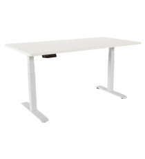 Scrivanie motorizzate - 160 x 80 x 116 cm  - bianco - Rocada
