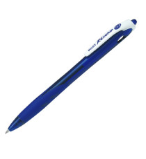Penna a sfera a scatto Rexgrip - punta 0,7mm - blu  - Pilot