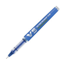 Roller Hi-Tecpoint V5 ricaricabile con cappuccio  - punta 0,50mm - blu - Pilot