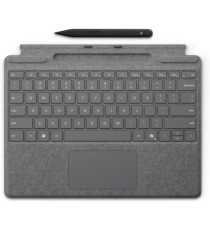 [Scatola aperta]Laptop Microsoft Surface Pro Platinum + keyboard + Slim pen / Snapdragon / RAM 16 GB / 12