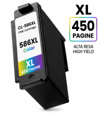 Cartuccia CL-586XL nero 6226C001 alta capacità compatibile per Canon Pixma TS7650i,TS7750i CL586XL 24ml capacità 450 pagine