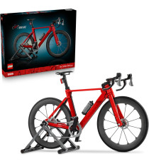 Lego Icons - Bici da corsa - Lego 11380 con Pneumatici in Gomma, Deragliatore e Supporto 1015pz Anni 18+