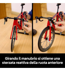 Lego Icons - Bici da corsa - Lego 11380 con Pneumatici in Gomma, Deragliatore e Supporto 1015pz Anni 18+