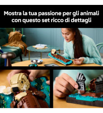 Lego Ideas - Lontre Marine - Lego 21366  Lontra marina e Cucciolo 1234pz Anni 18+