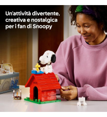 Lego Ideas - Peanuts: la cuccia di Snoopy - Lego 21368  con Snoopy e Woodstock 964pz Anni 18+