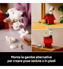 Lego Ideas - Peanuts: la cuccia di Snoopy - Lego 21368  con Snoopy e Woodstock 964pz Anni 18+