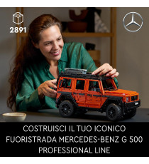 Lego Technic - Mercedes-Benz G 500 PROFESSIONAL Line - Lego 42177 Fuoristrada Veicolo 4X4 Classe G Anni 18+ 2891pz