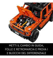 Lego Technic - Mercedes-Benz G 500 PROFESSIONAL Line - Lego 42177 Fuoristrada Veicolo 4X4 Classe G Anni 18+ 2891pz