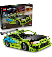 Lego Technic - Auto Mitsubishi Eclipse Fast and Furious - Lego 42229 con Sterzo e 2 Bombole di NOS Anni 14+ 827pz