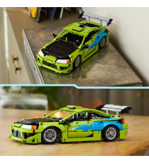 Lego Technic - Auto Mitsubishi Eclipse Fast and Furious - Lego 42229 con Sterzo e 2 Bombole di NOS Anni 14+ 827pz