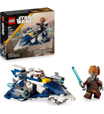 Lego Star Wars - Microfighter Jedi Starfighter di Plo Koon - Lego 75400 Astronave con 2 Shooter e Spada Laser 89pz Anni 6+