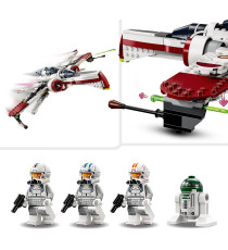 Lego Star Wars - Starfighter ARC-170 - Lego 75402 3 Clone Pilot Minifigure e R4-P44 Droid 497pz Anni 9+