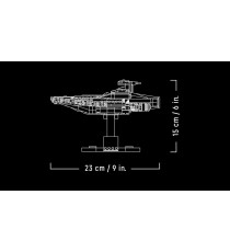 Lego Star Wars - Nave d’assalto di classe Acclamator - Lego 75404 Astronave con Supporto 450pz Anni 18+