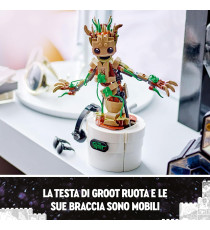 Lego Marvel - Groot ballerino - Lego 76297 con Funzione Danzante Anni 10+ 459pz