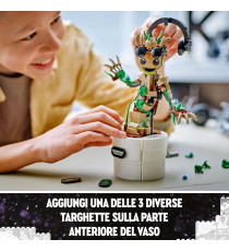 Lego Marvel - Groot ballerino - Lego 76297 con Funzione Danzante Anni 10+ 459pz