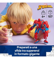 LEGO Marvel - Mech di Spider-Man contro Anti-Venom - Lego 76308 107pz Anni 6+