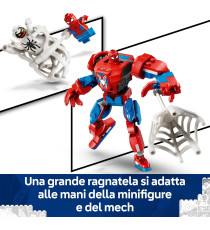 LEGO Marvel - Mech di Spider-Man contro Anti-Venom - Lego 76308 107pz Anni 6+