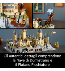 Lego Harry Potter - Castello e parco di Hogwarts - Lego 76419 Torre dell'Astronomia, Sala Grande 2660pz Anni 18+