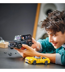 Lego Speed Champions - Mercedes-AMG G 63 e Mercedes-AMG SL 63 - Lego 76924 due bolidi da costruire 808pz Anni 10+