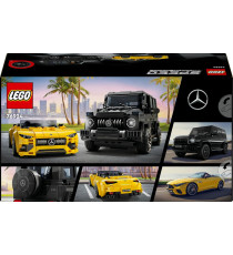 Lego Speed Champions - Mercedes-AMG G 63 e Mercedes-AMG SL 63 - Lego 76924 due bolidi da costruire 808pz Anni 10+