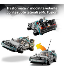 Lego Speed Champions - Macchina del tempo di Ritorno al futuro - Lego 77256 con Doc Brown e Marty McFly Anni 9+ 357pz