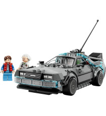 Lego Speed Champions - Macchina del tempo di Ritorno al futuro - Lego 77256 con Doc Brown e Marty McFly Anni 9+ 357pz