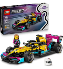 Lego Speed Champions - Auto da corsa LEGO® F1 ACADEMY™ - Lego 77258 con Minifigure di Pilota Donna di Formula 1 Anni 10+ 201pz