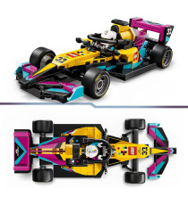 Lego Speed Champions - Auto da corsa LEGO® F1 ACADEMY™ - Lego 77258 con Minifigure di Pilota Donna di Formula 1 Anni 10+ 201pz