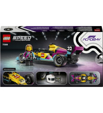Lego Speed Champions - Auto da corsa LEGO® F1 ACADEMY™ - Lego 77258 con Minifigure di Pilota Donna di Formula 1 Anni 10+ 201pz