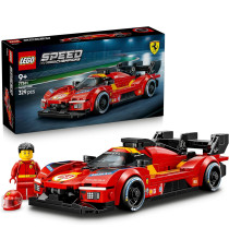 Lego Speed Champions - Ferrari 499P - Lego 77261 Modello STEM con Minifigure 9+ 329pz