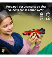 Lego Speed Champions - Ferrari 499P - Lego 77261 Modello STEM con Minifigure 9+ 329pz