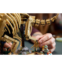 Lego Jurassic World - Fossili di dinosauro: Triceratopo - Lego 77985 Triceratopo con mattoncino stampato Anni 18+ 1154pz
