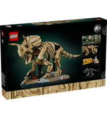 Lego Jurassic World - Fossili di dinosauro: Triceratopo - Lego 77985 Triceratopo con mattoncino stampato Anni 18+ 1154pz
