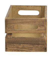Cassetta classica in legno - 21 x 33 x 24,2 cm - Securit
