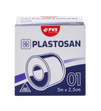 Cerotto - 2,5 cm - TNT - ipoallergenico - PVS - rotolo da 5 mt