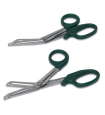 Forbici tagliabendaggi - plastica/acciaio inox - 14,5 cm - nero - PVS