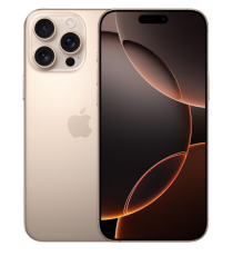 iPhone 16 Pro Max Usato Garantito | 512GBA+ / Titanio Sabbia / 100% di serie