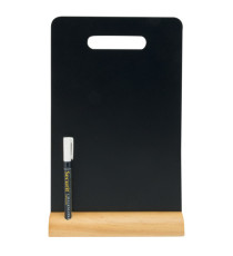 Lavagna da tavolo Silhouette - con maniglia - 33,5 x 21 cm - Securit