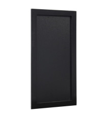 Lavagna Woody - cornice nera - 20 x 40 cm - Securit