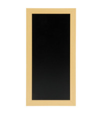 Lavagna Woody - teak - 20 x 40 cm - Securit