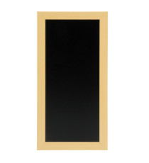 Lavagna Woody - teak - 20 x 40 cm - Securit
