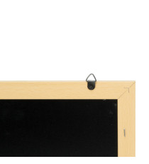 Lavagna Woody - teak - 30 x 40 cm - Securit