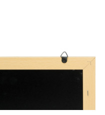 Lavagna Woody - teak - 60 x 80 cm - Securit