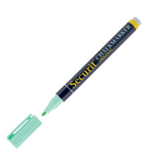 Marcatore a gesso liquido - punta fine da 1,00 - 2,00 mm - colori assortiti pastello - Securit - blister 4 pezzi