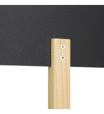 Silhouette Board Sticks - forma rettangolo - 73,5 x 45 cm - nero - Securit