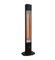 Stufa a torre Hot Tagon - con timer - 2000 W - 31 x 24,5 x 114 cm - nero - CFG