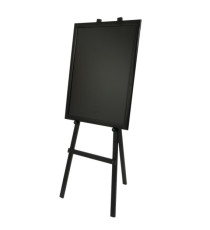 Cavalletto in legno nero - altezza 165 cm - Securit