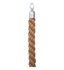 Cordone intrecciato per colonnina segnapercorso - color bronzo - lunghezza 150 cm - Securit