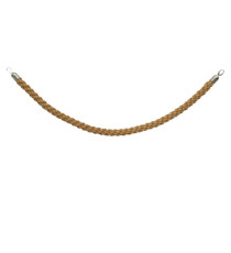 Cordone intrecciato per colonnina segnapercorso - color bronzo - lunghezza 150 cm - Securit